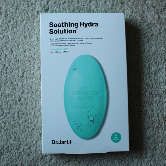 New In Box Dr.Jart+ Soothing Hydra Solution 5 Mask - Picture 4 of 8
